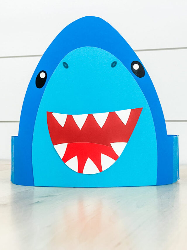Shark Headband Craft For Kids Free Template Story Simple Everyday Mom Shark Headband Craft For Kids Free Template Story Simple Everyday Mom
