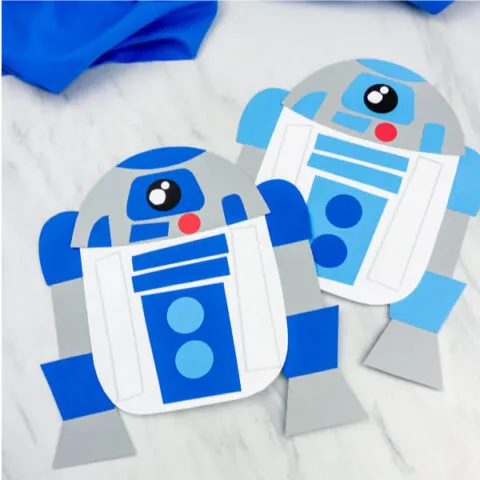 R2D2 Craft For Kids