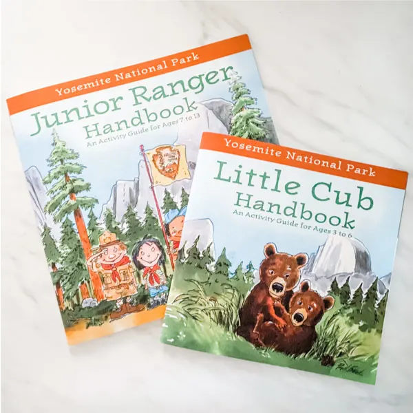 Junior ranger and little cub handbooks 