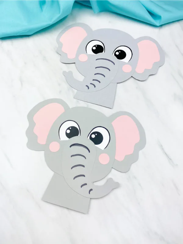 elephant printable craft