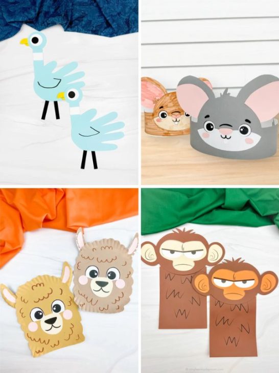 Pete The Cat Headband Craft [Free Template]