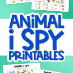 animal i spy printables