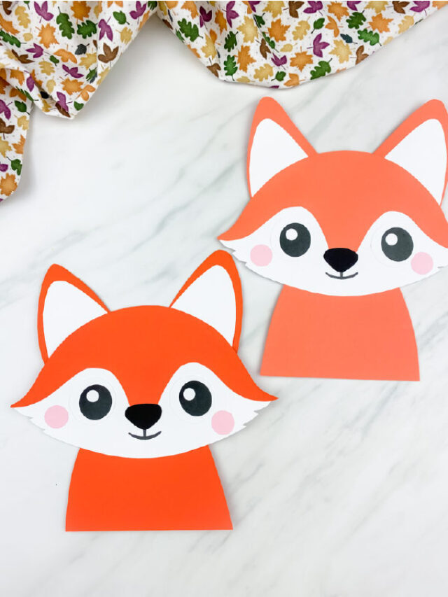 Fox Craft For Kids [Free Template] Story