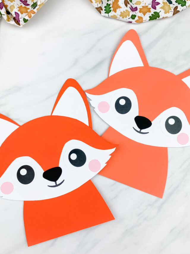 Fox Craft For Kids [Free Template] Story
