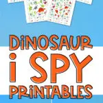 dinosaur i spy printables