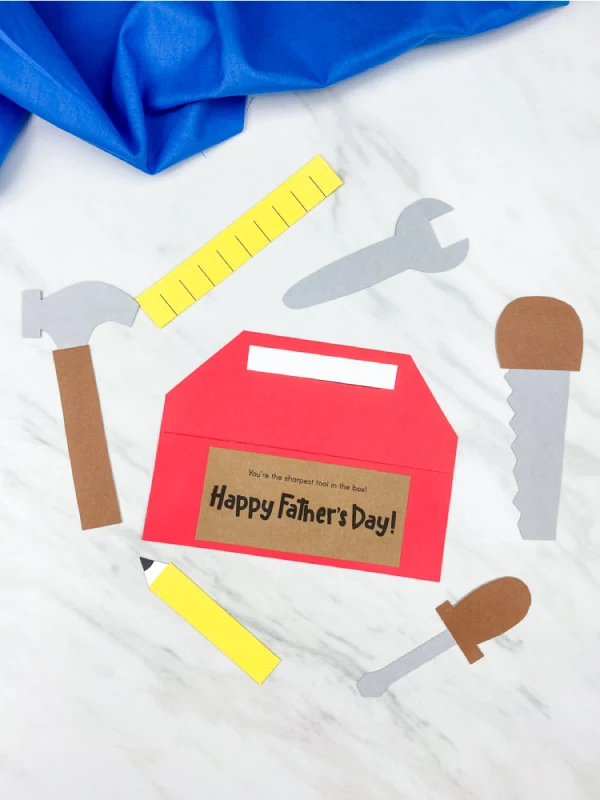 fathers day toolbox craft