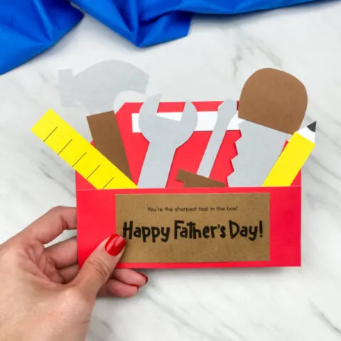 Father S Day Toolbox Craft Free Template