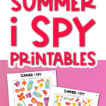 summer i spy printables