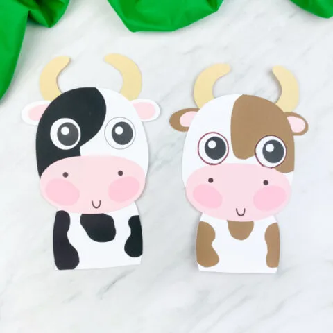 Easy Cow Craft 