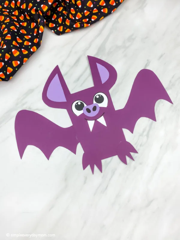 purple bat craft