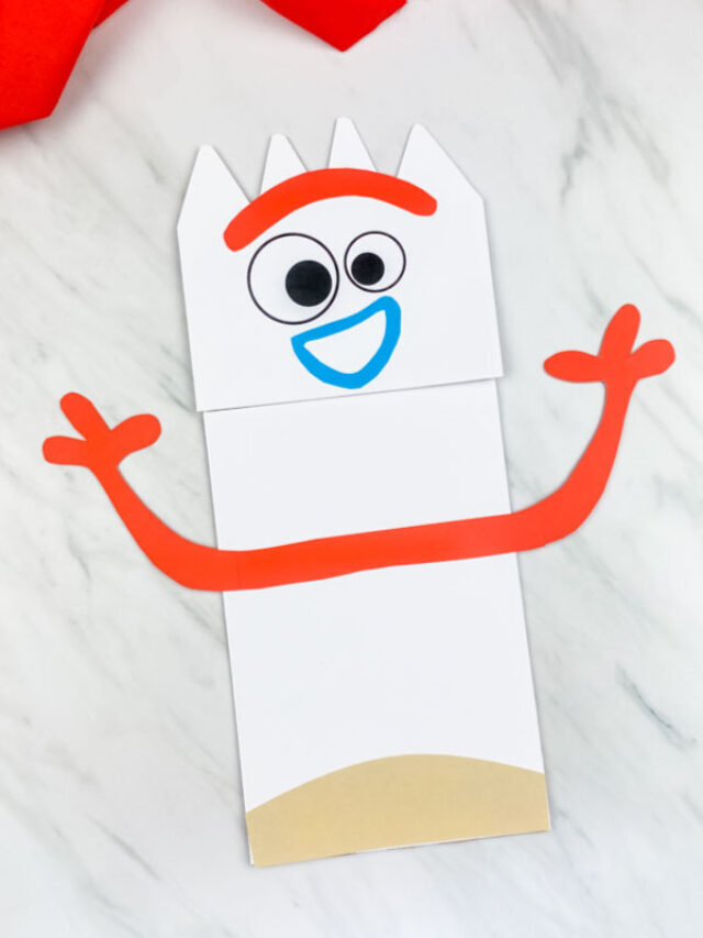 Paper Bag Forky Craft Story
