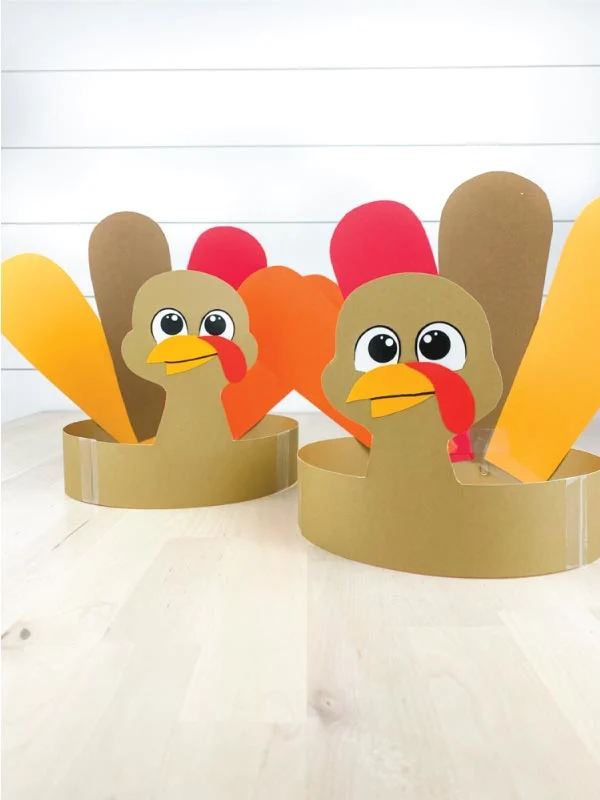 two headband turkey crafts