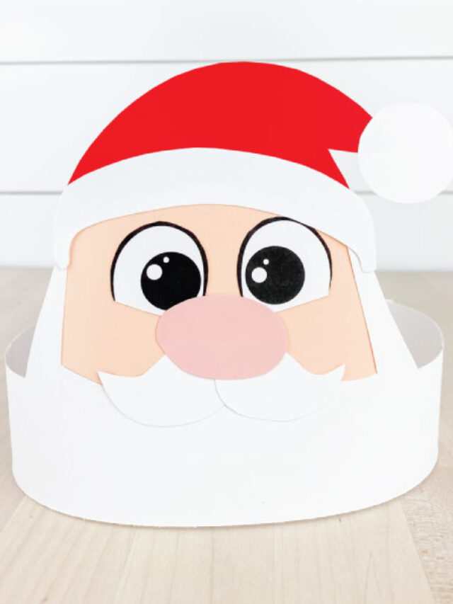 Santa headband craft