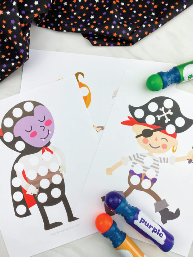 halloween do a dot printables
