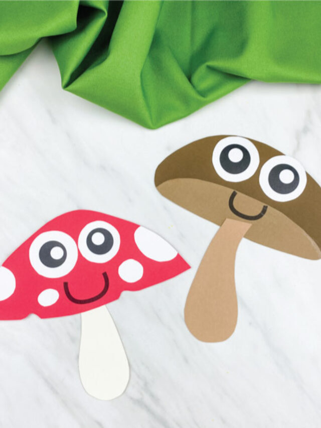 The Cutest Mushroom Craft For Kids Story
