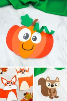 60+ Easy Fall Crafts For Kids [Free Templates]