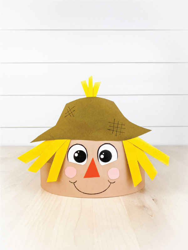 scarecrow headband craft