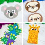 43 Adorable + Easy Zoo Animal Crafts