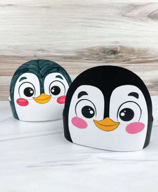 two penguin headband crafts