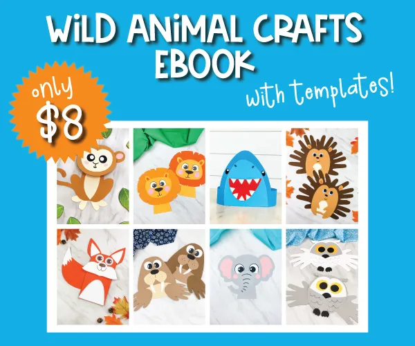 wild animal crafts ebook