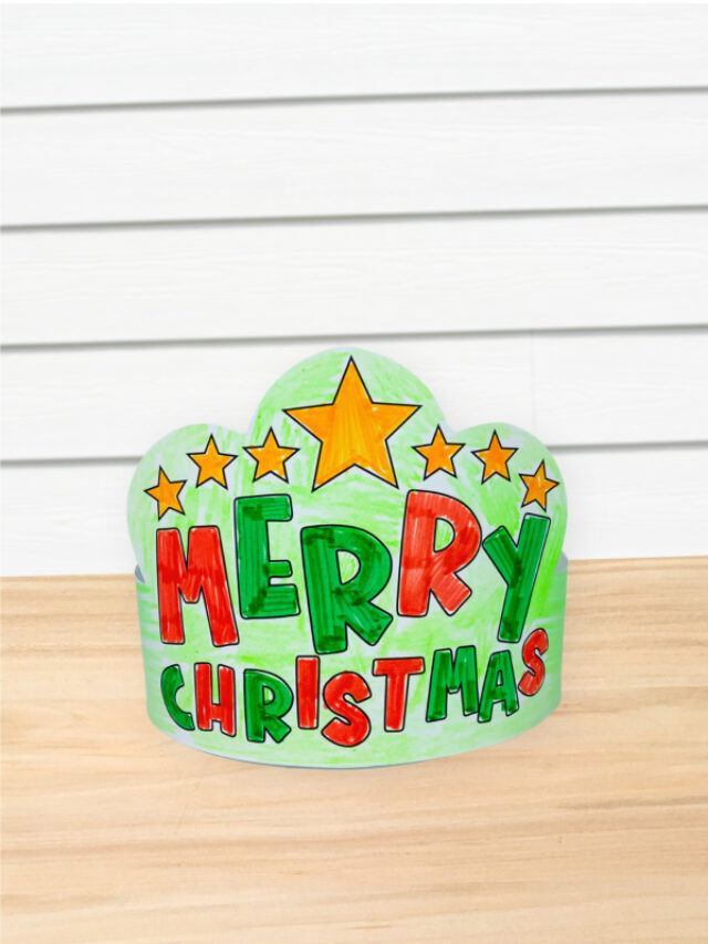 Merry Christmas Headband Printable [Freebie] Story