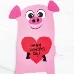 pig valentine craft