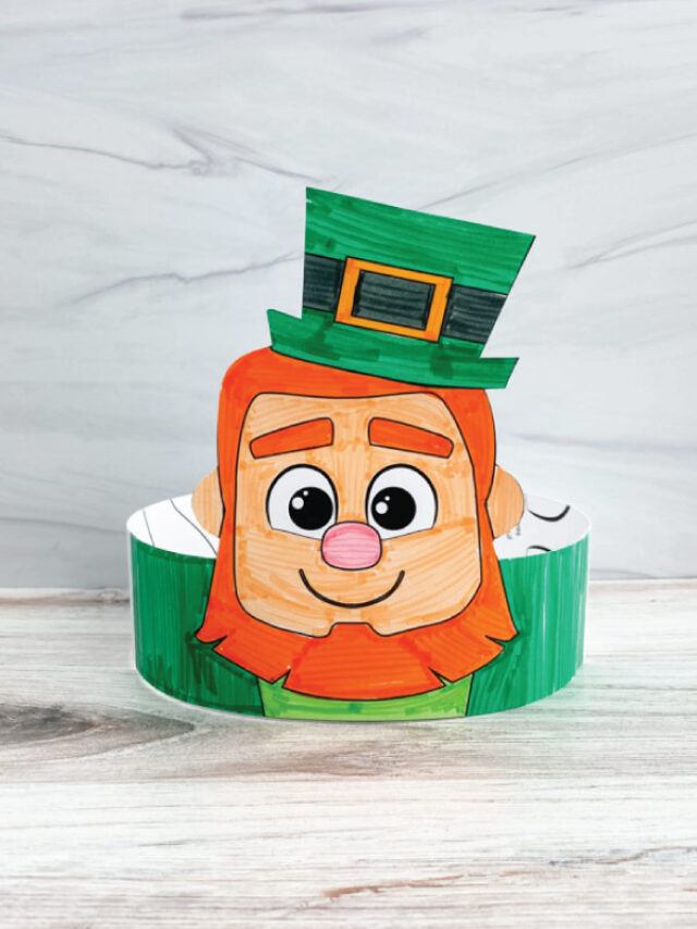 leprechaun headband craft