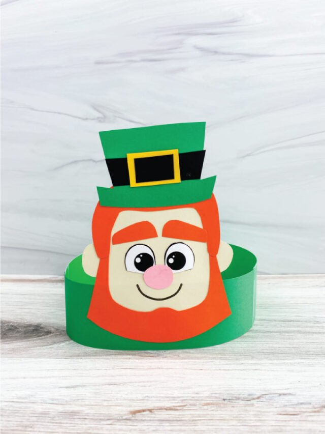 Leprechaun Headband Craft [Free Printable]