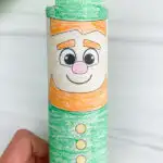 toilet paper roll leprechaun craft