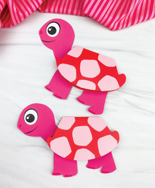 two turtle card crafts