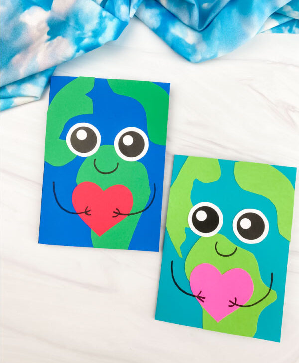2 Earth Day card crafts