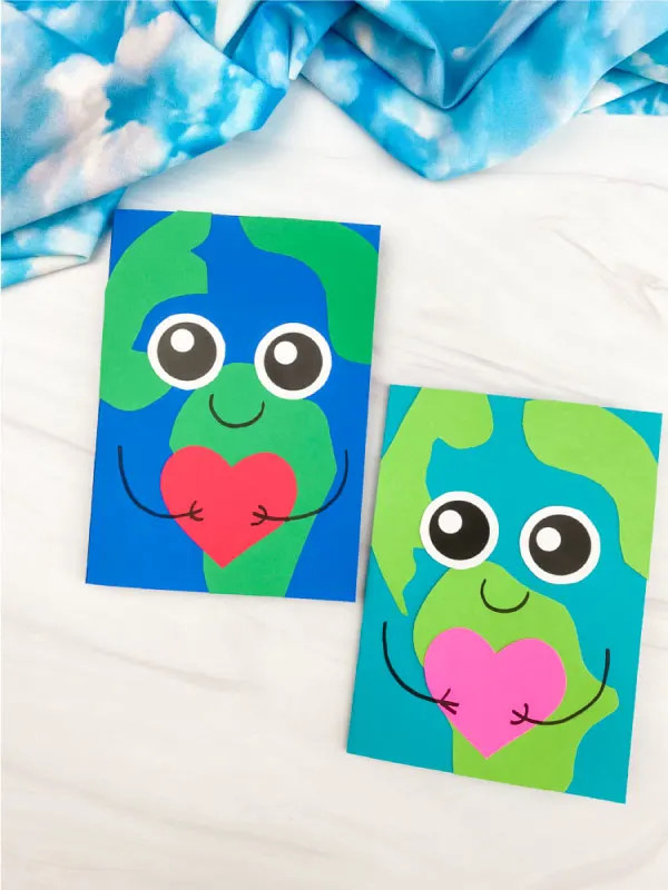 2 Earth Day card crafts