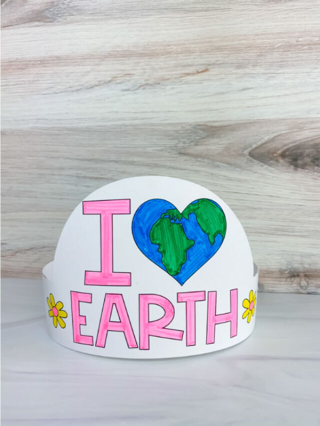 Free Printable Earth Day Hat For Kids Story
