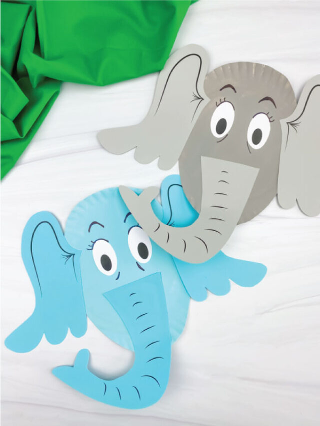 Horton Hears A Who Paper Plate Craft Story