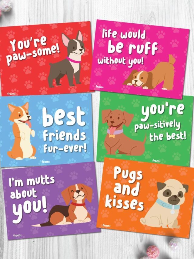 11 Printable Valentines Cards Kids Will Love Story