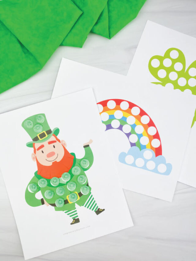 Fun St. Patrick’s Day Do A Dot Printables Story