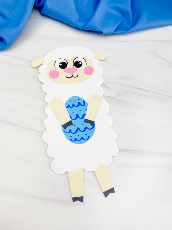 Easter sheep craft