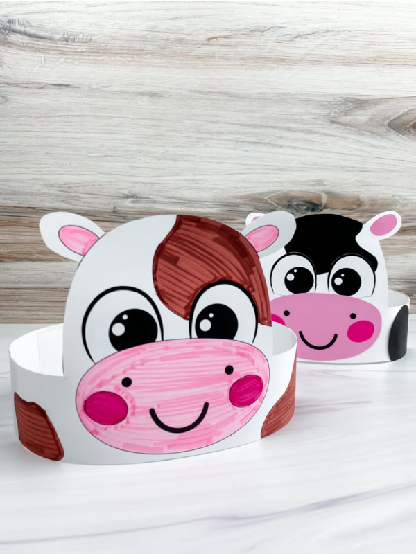 two cow headband crafts