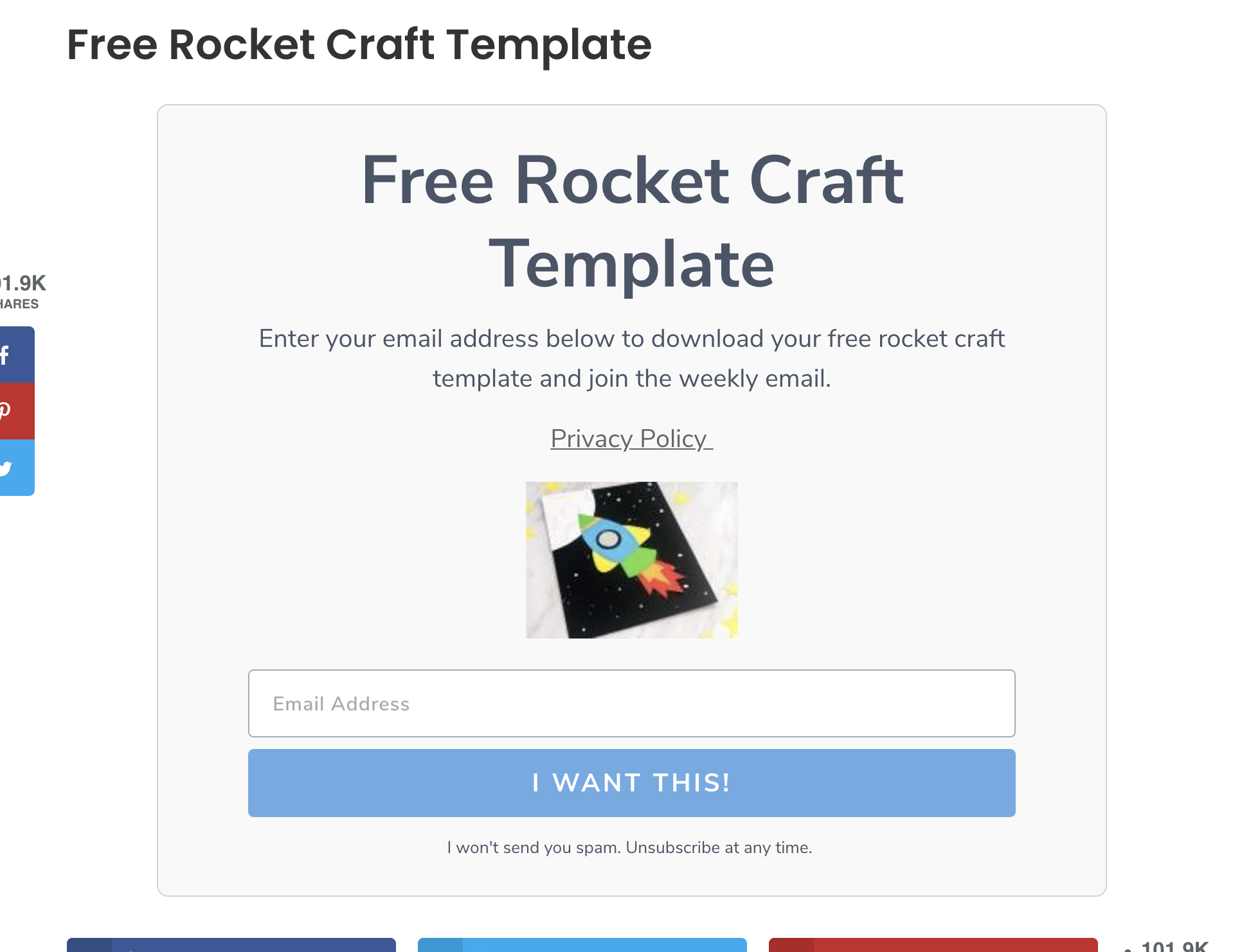 rocket form