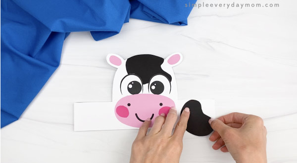 Cow Headband Craft For Kids Free Template