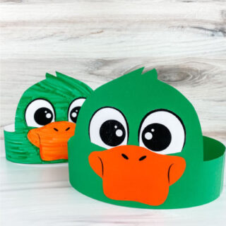 2 duck headband craft