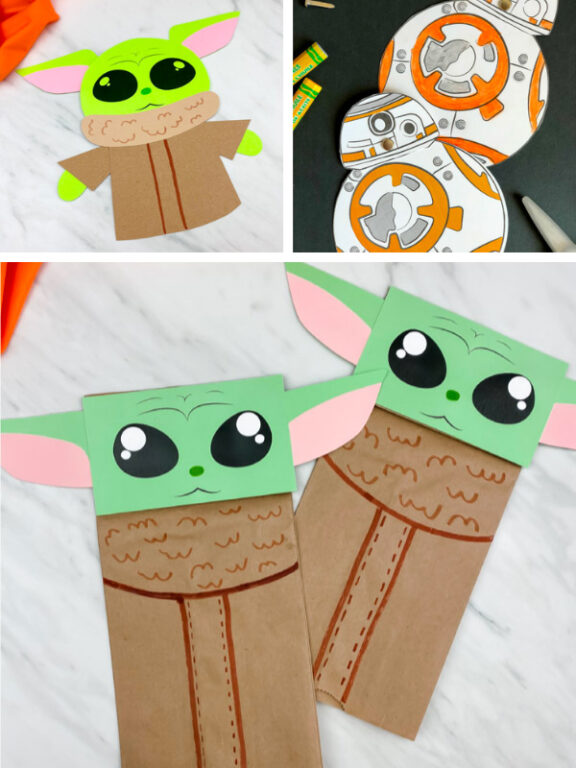 16 Fun Star Wars Crafts For Kids [Free Templates]