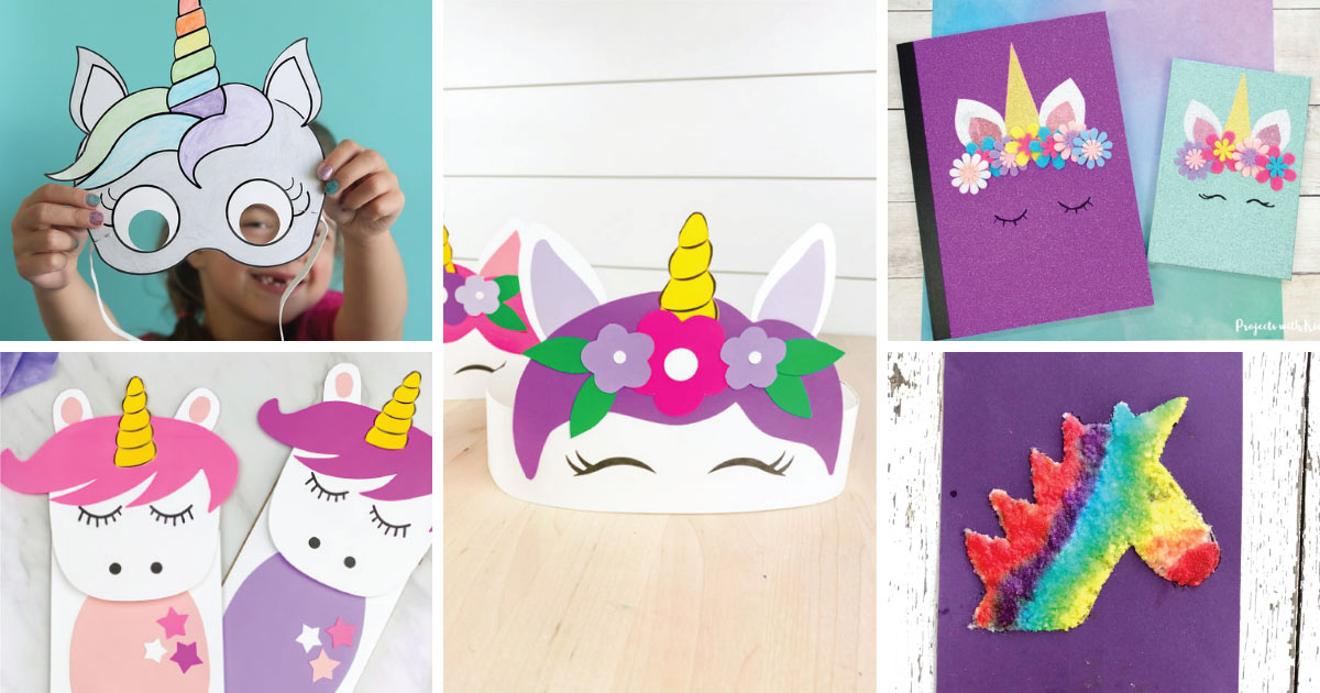 20 Cute Unicorn Crafts For Birthday Party