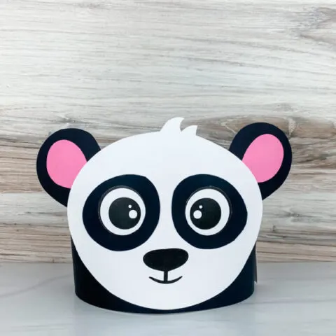 panda headband craft