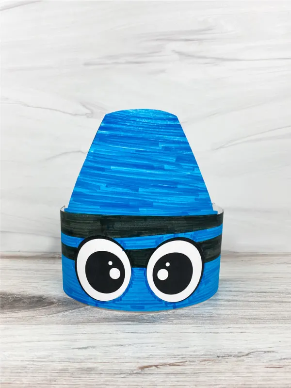 crayon headband craft