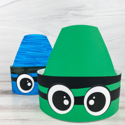 DIY Crayon Headband Craft For Kids [Free Template]