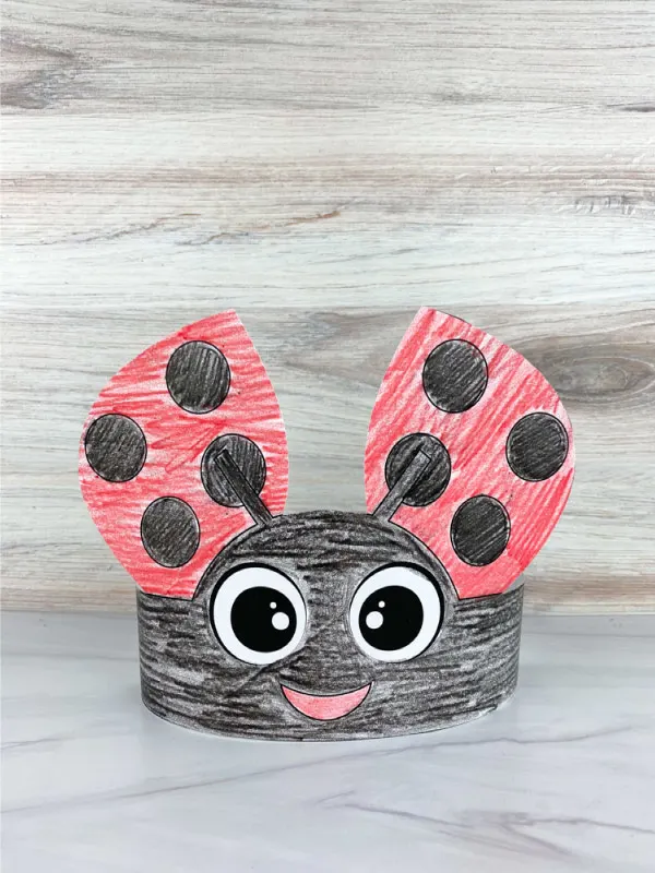 ladybug headband craft