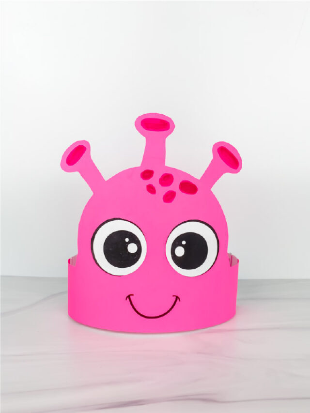 Alien Headband Craft For Kids [Free Template] Story