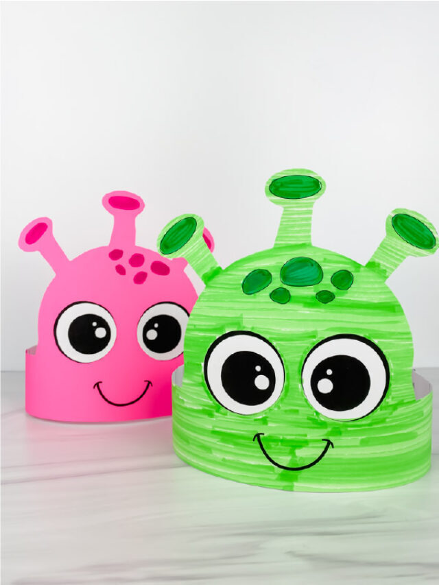 Alien Headband Craft For Kids Story