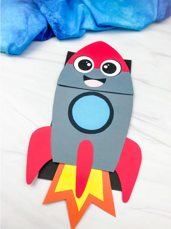 rocket puppet craft